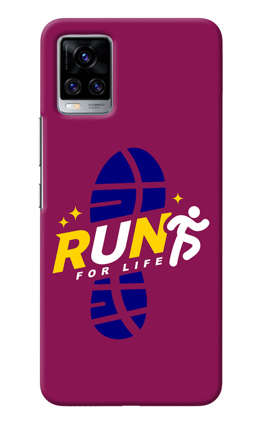 Run for Life Vivo V20 Pro Back Cover