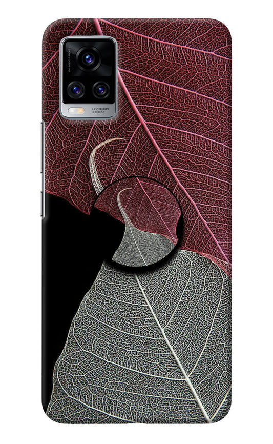 Leaf Pattern Vivo V20 Pro Pop Case