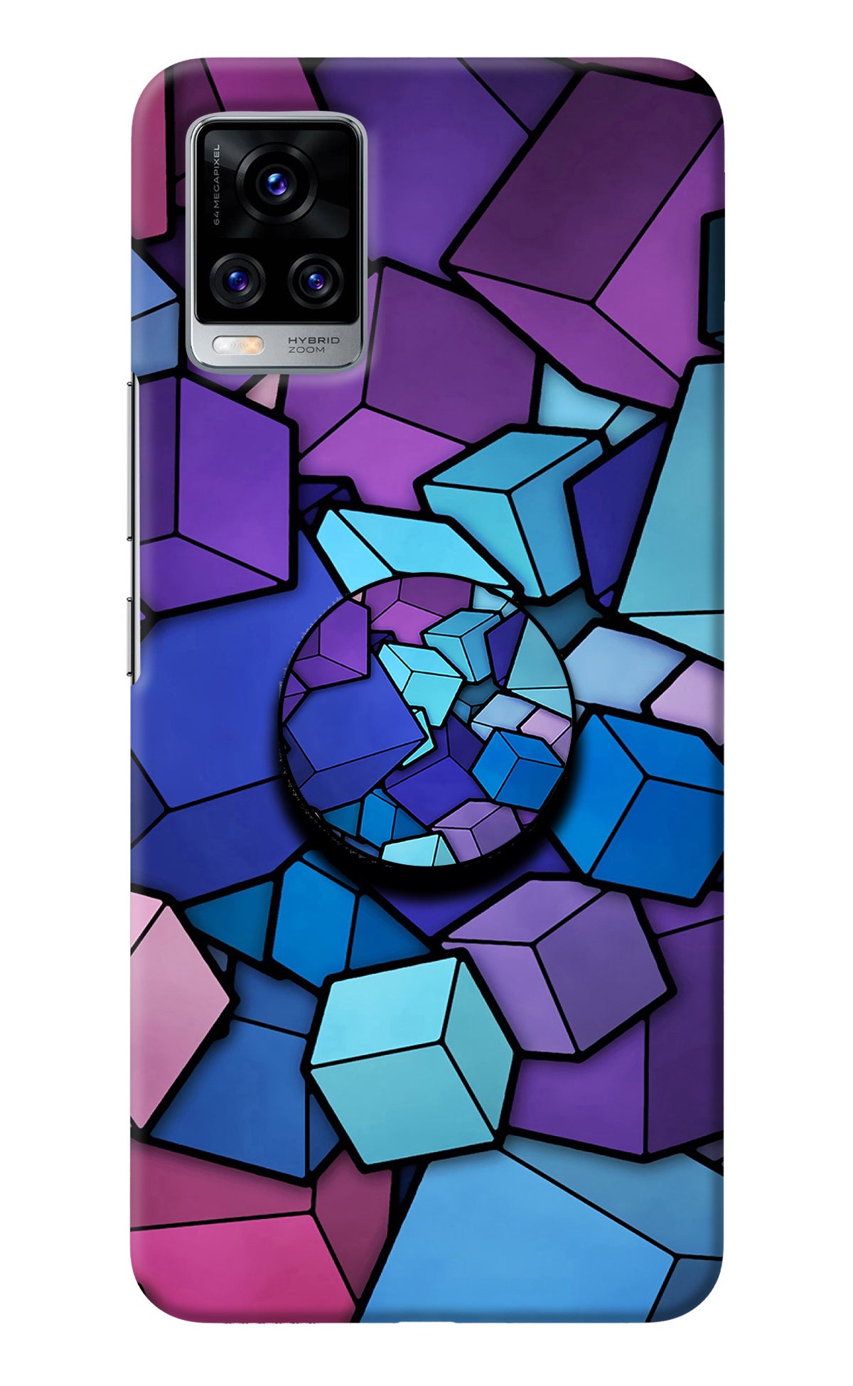 Cubic Abstract Vivo V20 Pro Pop Case