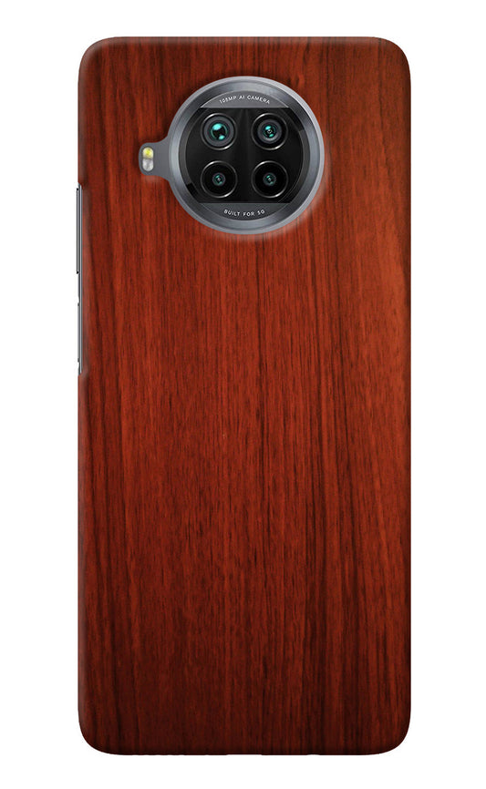 Wooden Plain Pattern Mi 10i Back Cover