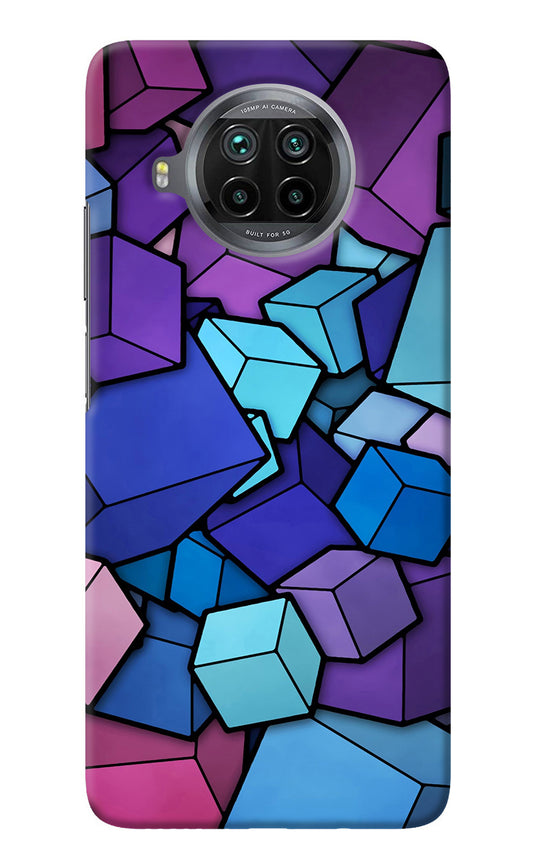 Cubic Abstract Mi 10i Back Cover