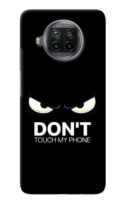 Don'T Touch My Phone Mi 10i Back Cover