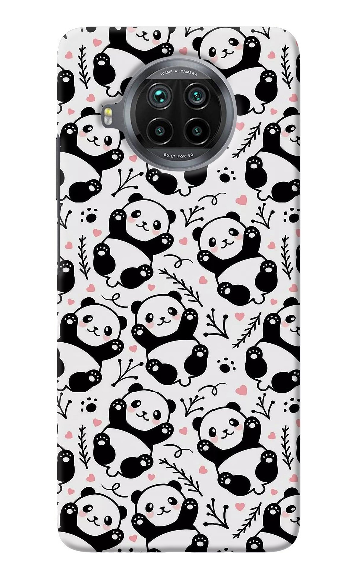 Cute Panda Mi 10i Back Cover