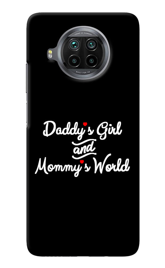 Daddy's Girl and Mommy's World Mi 10i Back Cover