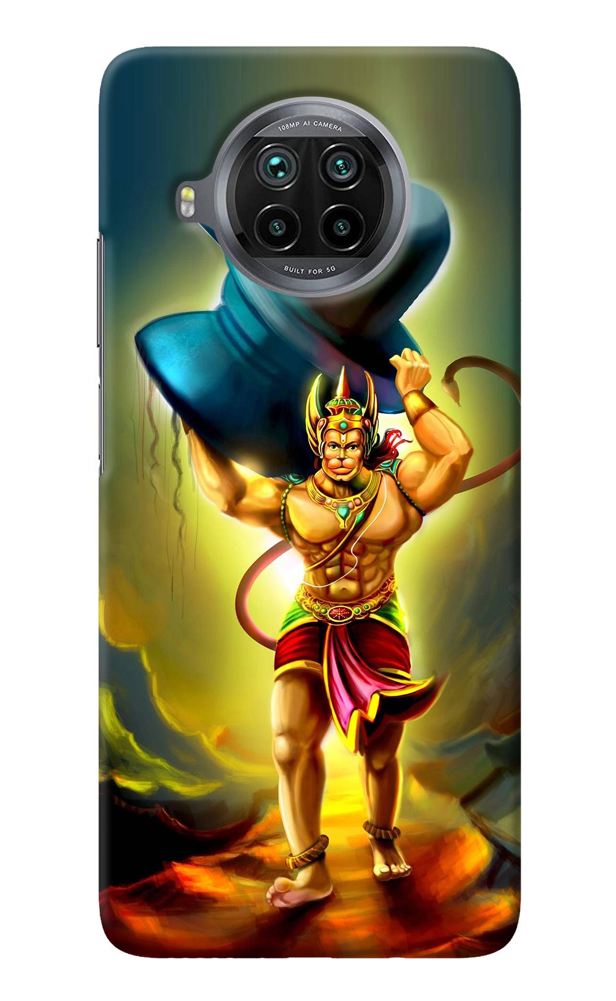 Lord Hanuman Mi 10i Back Cover