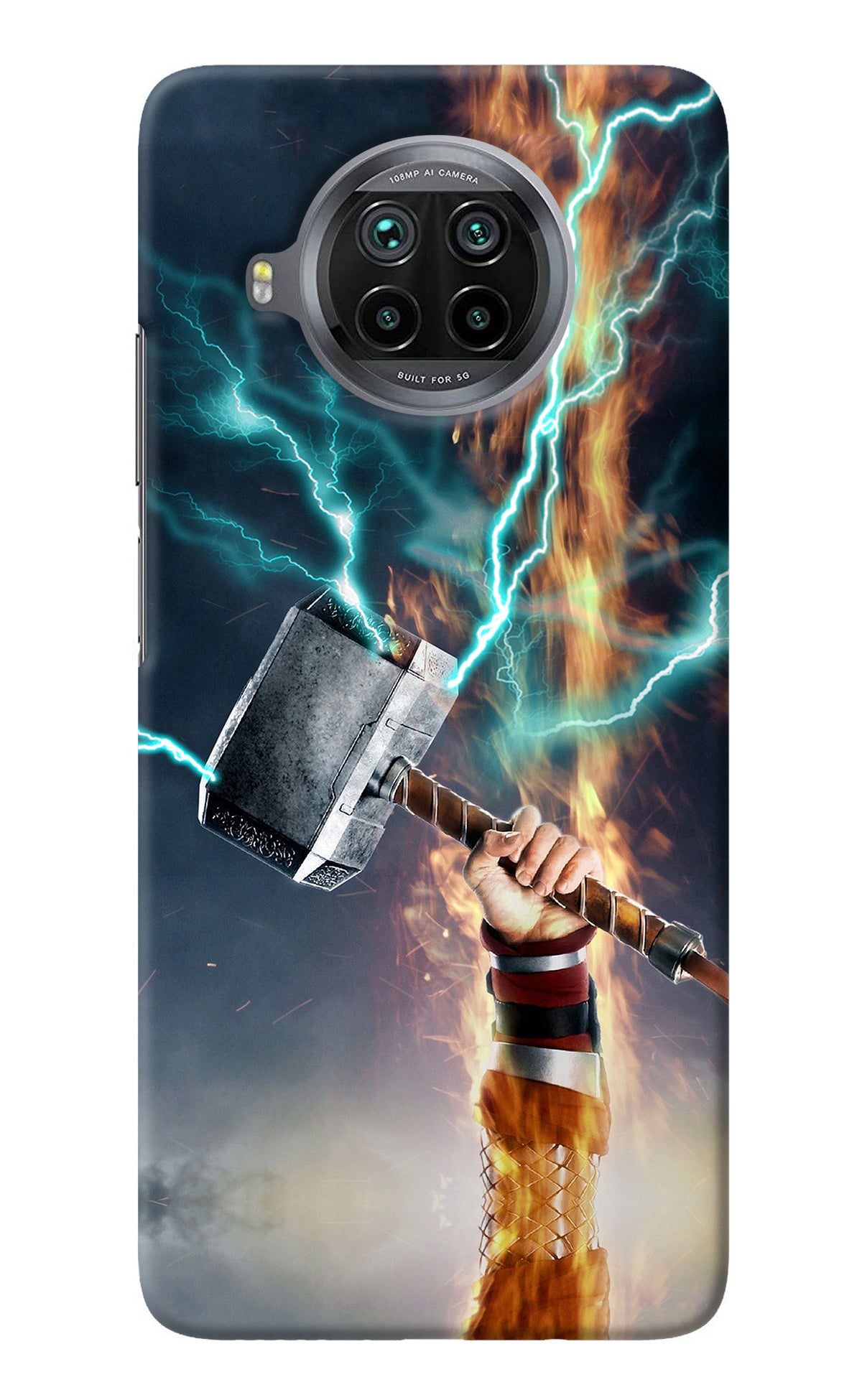 Thor Hammer Mjolnir Mi 10i Back Cover