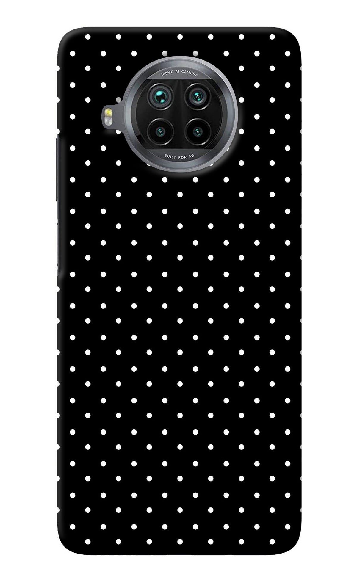 White Dots Mi 10i Back Cover