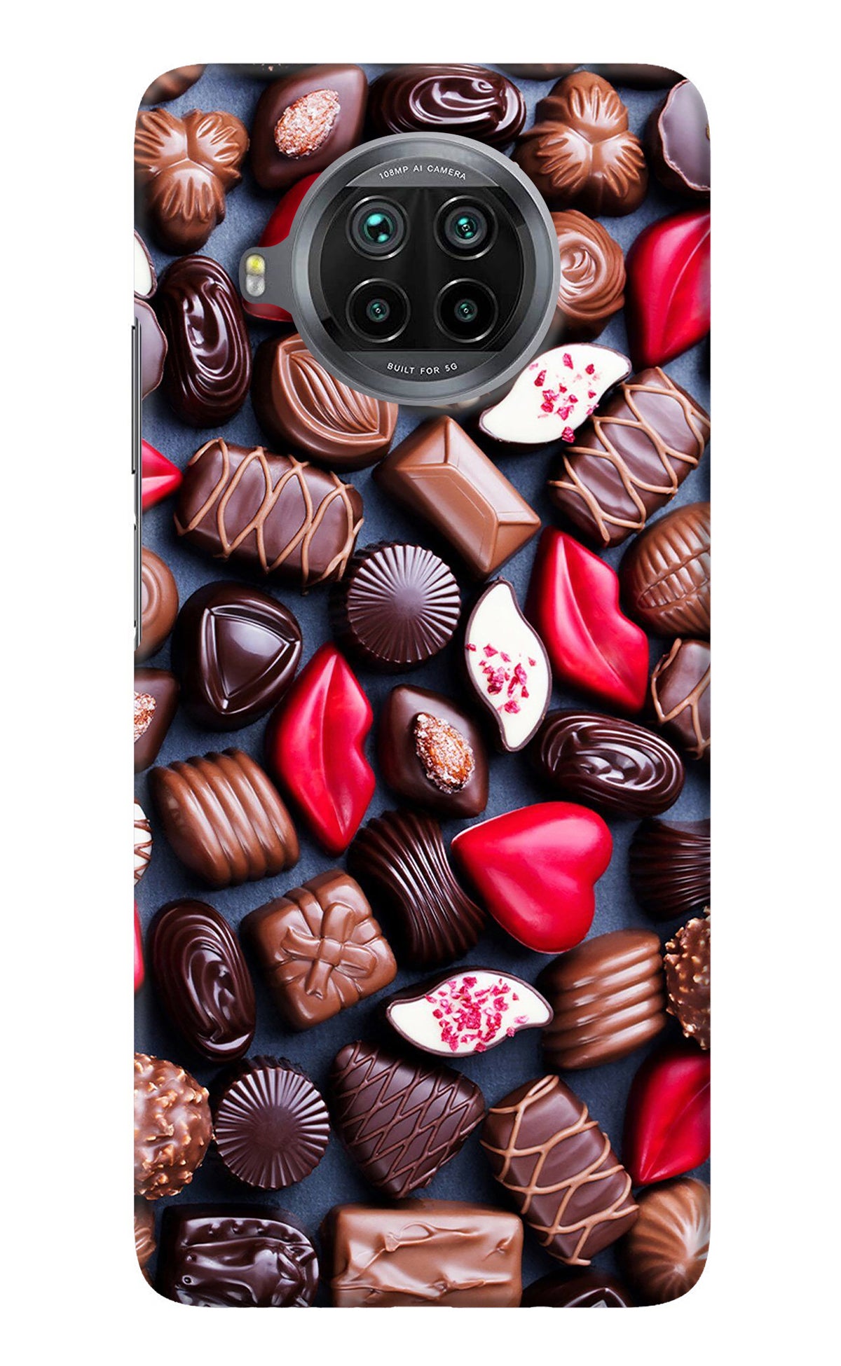 Chocolates Mi 10i Back Cover