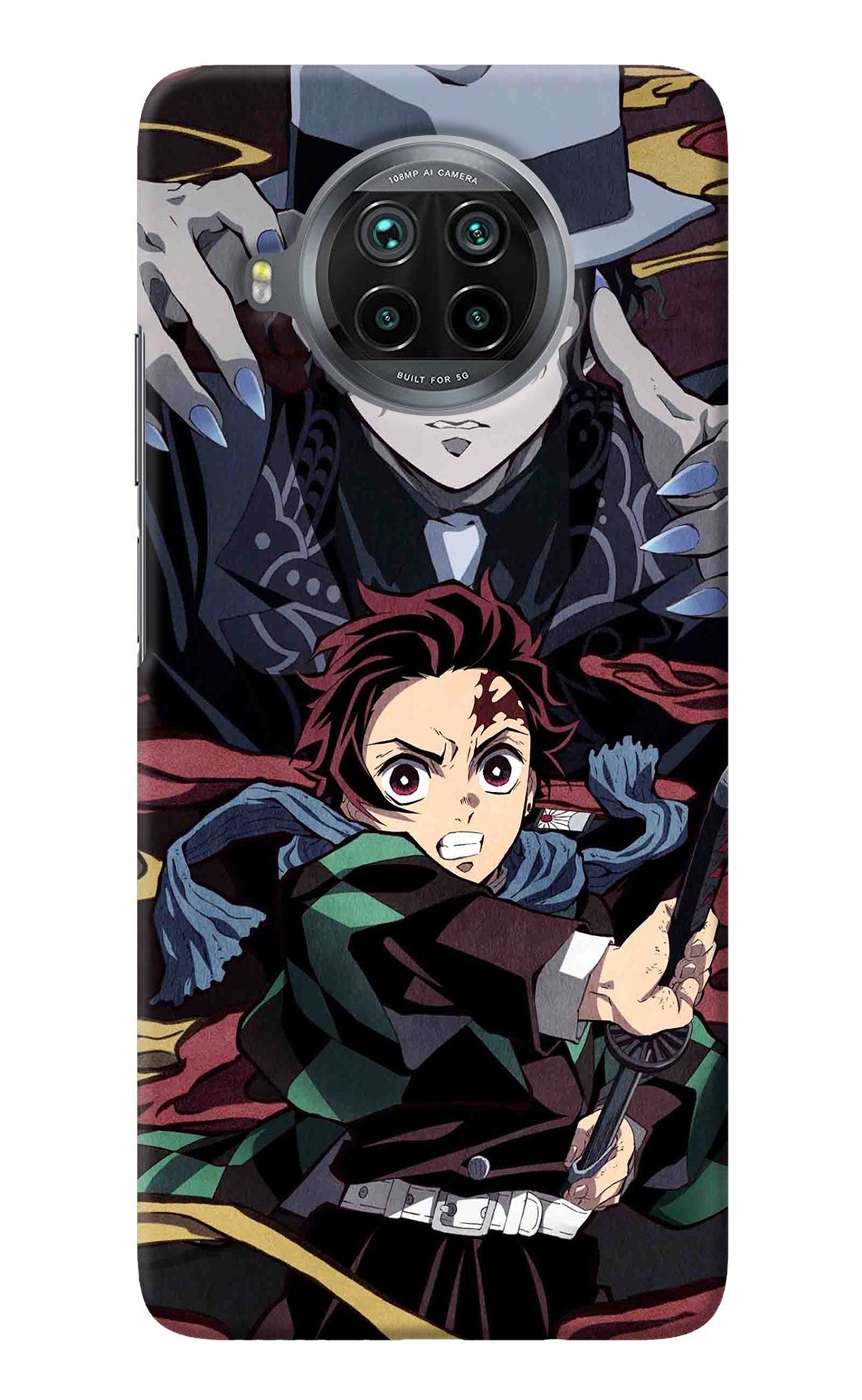 Demon Slayer Mi 10i Back Cover