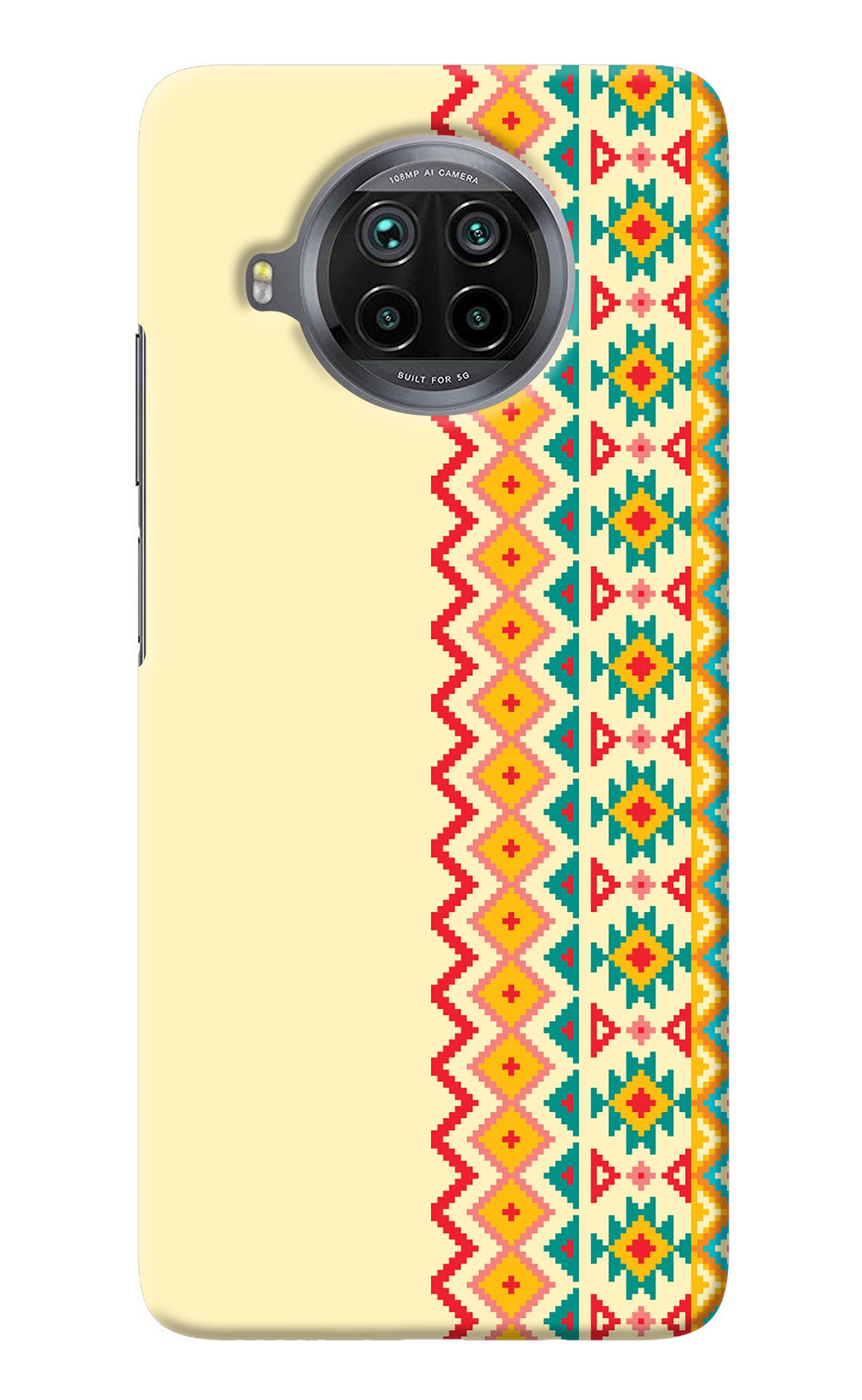 Ethnic Seamless Mi 10i Back Cover