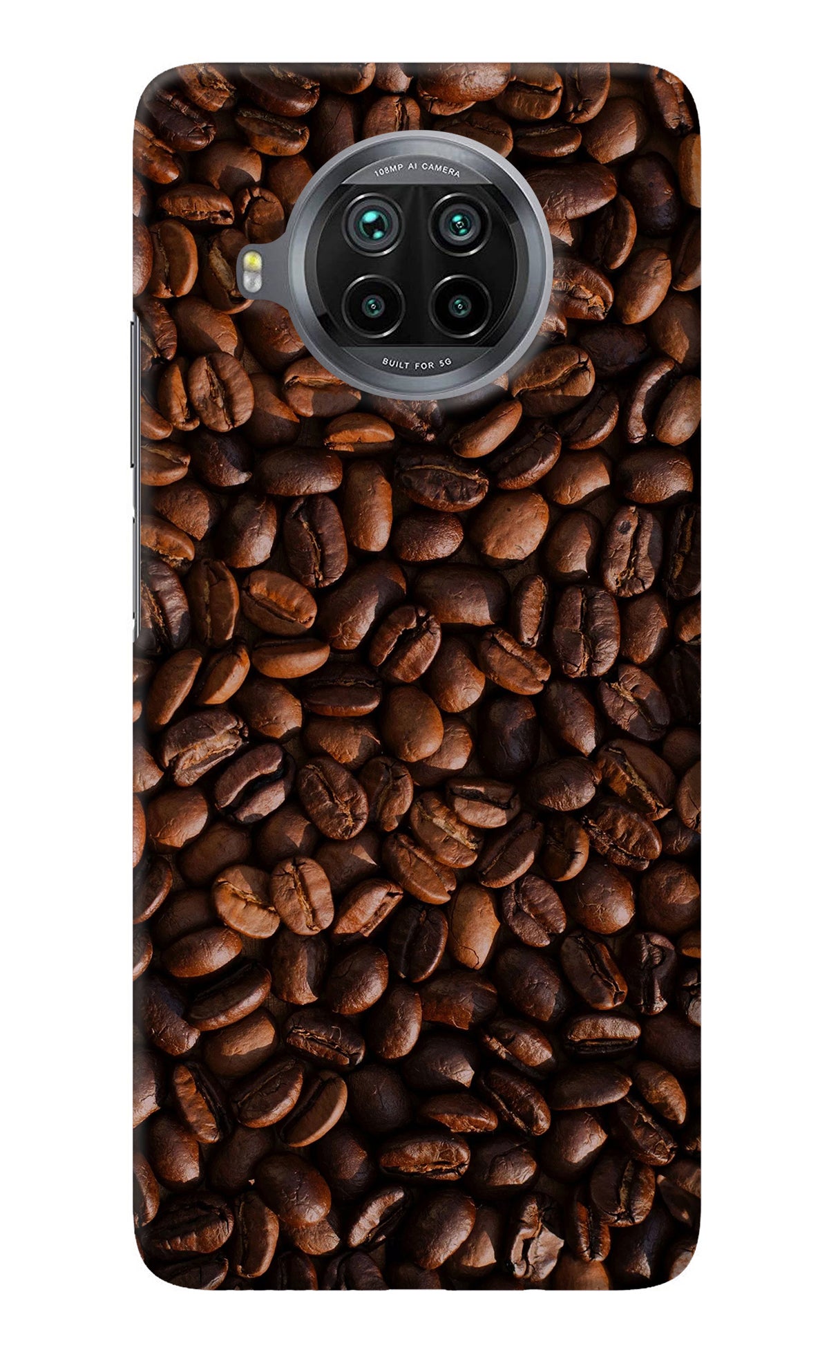 Coffee Beans Mi 10i Back Cover