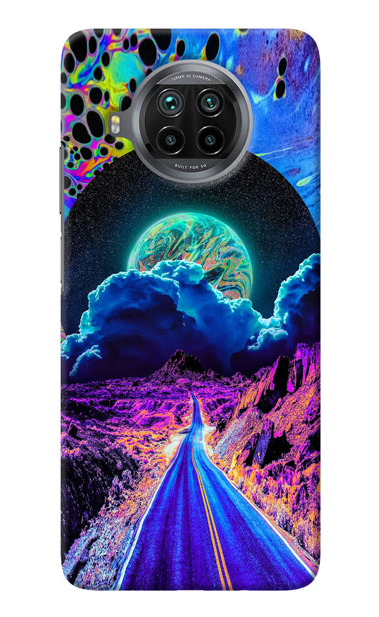 Psychedelic Painting Mi 10i Back Cover