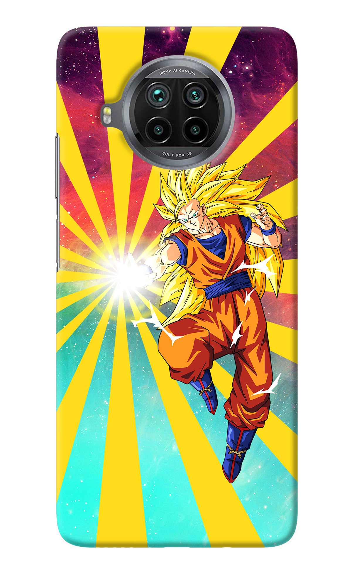 Goku Super Saiyan Mi 10i Back Cover