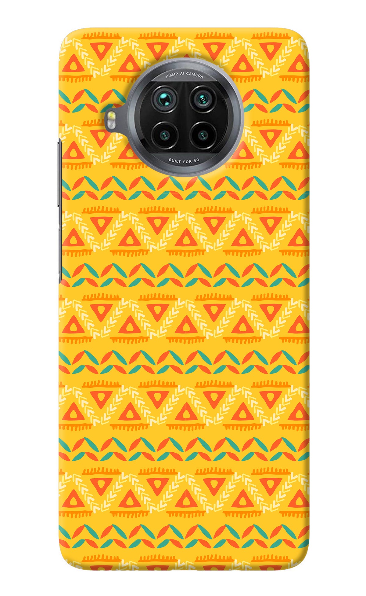 Tribal Pattern Mi 10i Back Cover