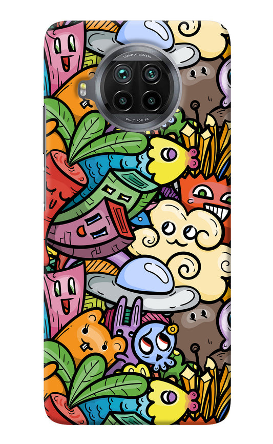 Veggie Doodle Mi 10i Back Cover