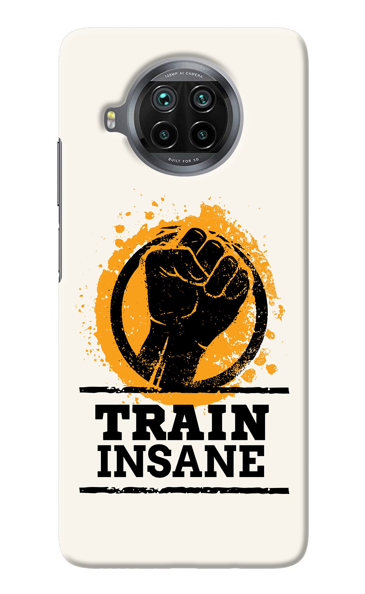 Train Insane Mi 10i Back Cover