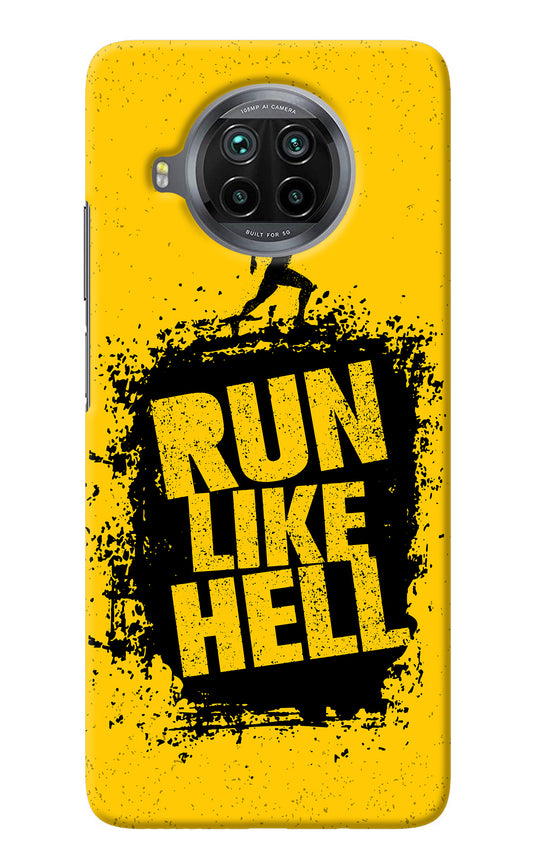 Run Like Hell Mi 10i Back Cover