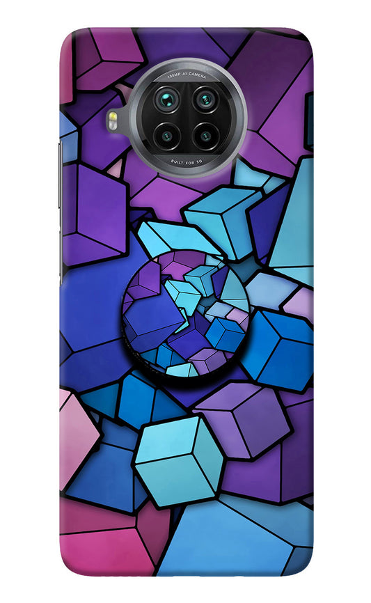 Cubic Abstract Mi 10i Pop Case