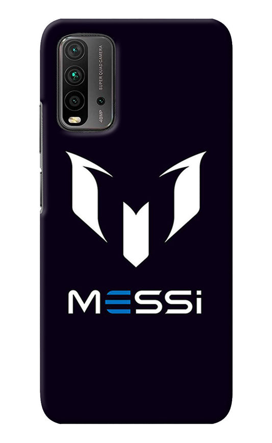 Messi Logo Redmi 9 Power Back Cover