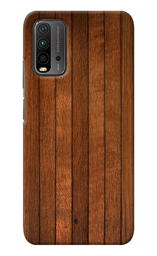 Wooden Artwork Bands Redmi 9 Power Back Cover