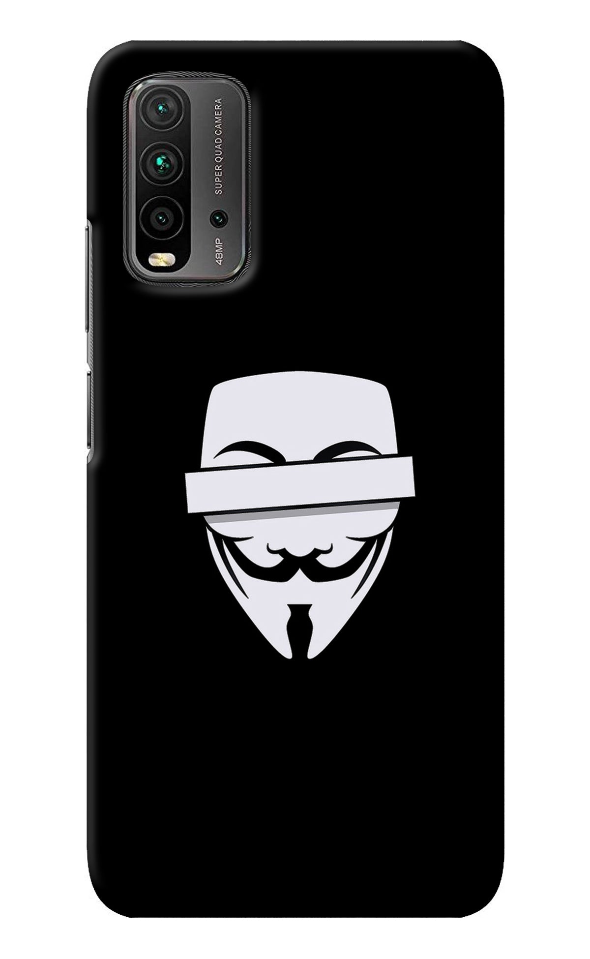 Anonymous Face Redmi 9 Power Back Cover