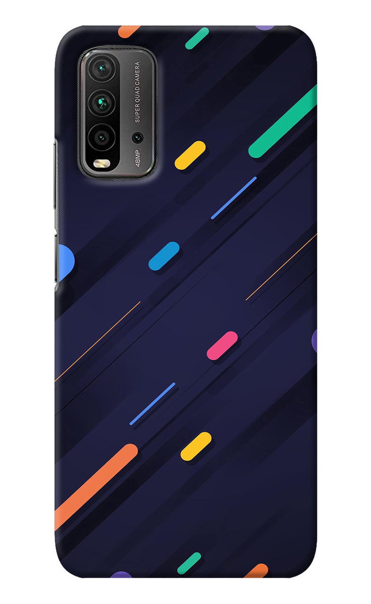 Abstract Design Redmi 9 Power Back Cover