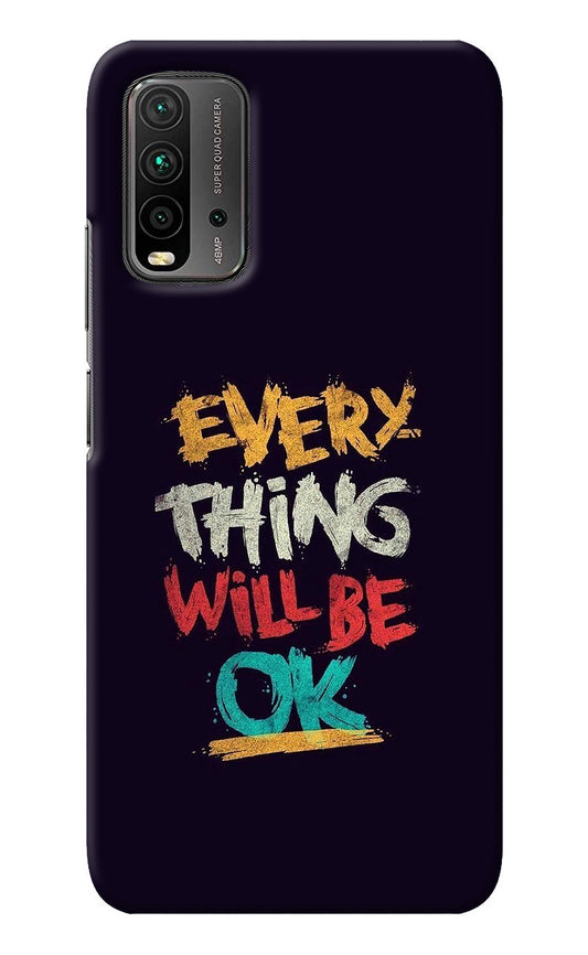 Everything Will Be Ok Redmi 9 Power Back Cover