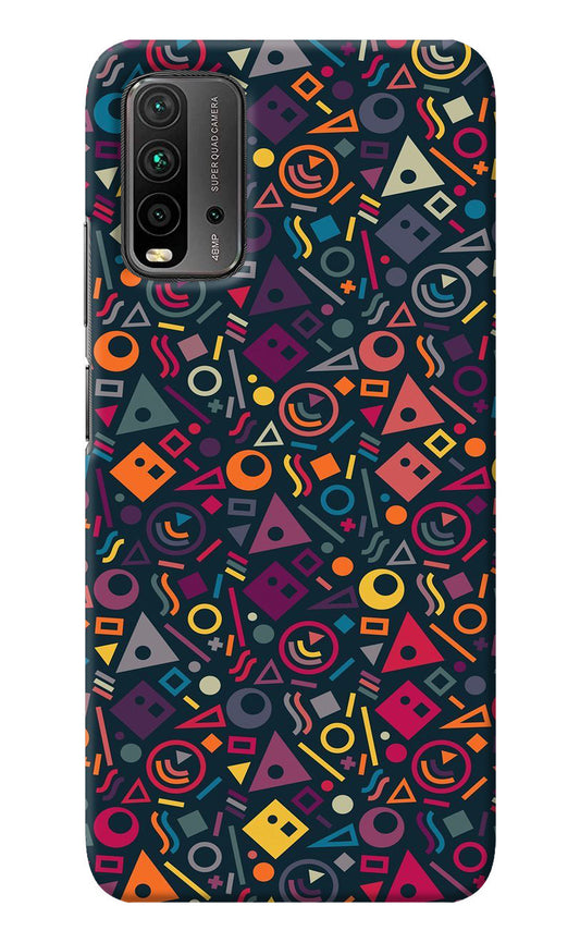 Geometric Abstract Redmi 9 Power Back Cover