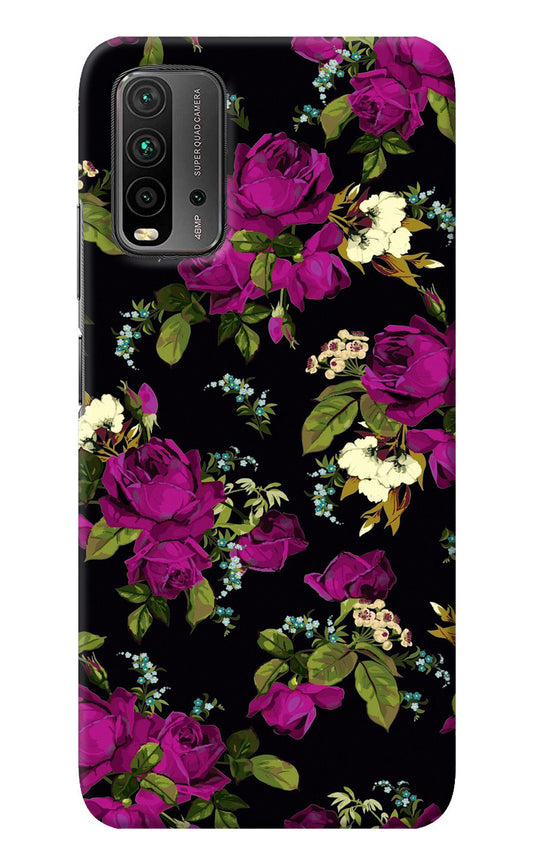 Flowers Redmi 9 Power Back Cover