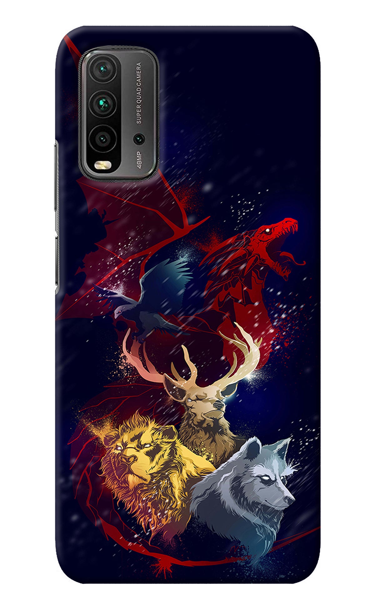 Game Of Thrones Redmi 9 Power Back Cover