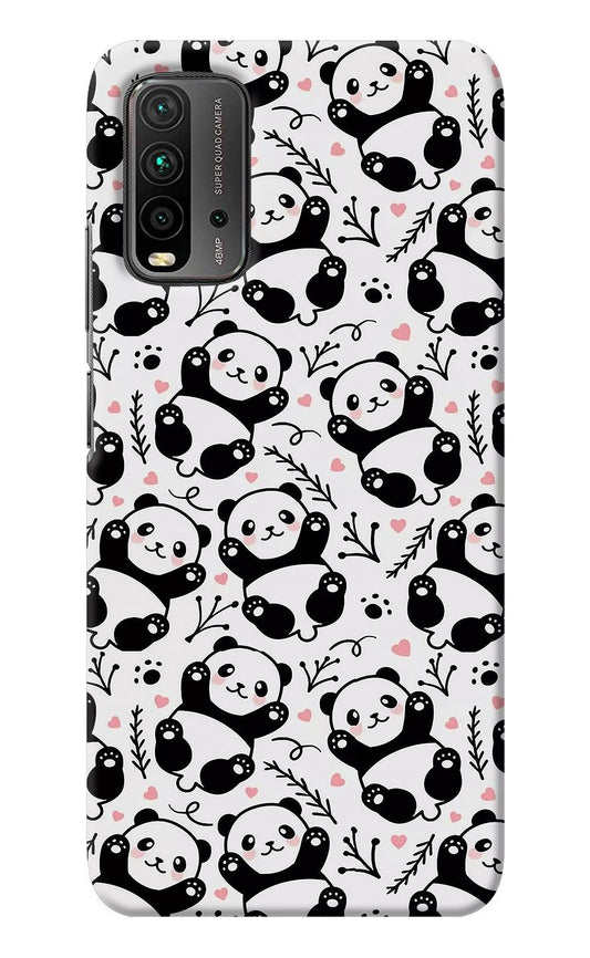Cute Panda Redmi 9 Power Back Cover