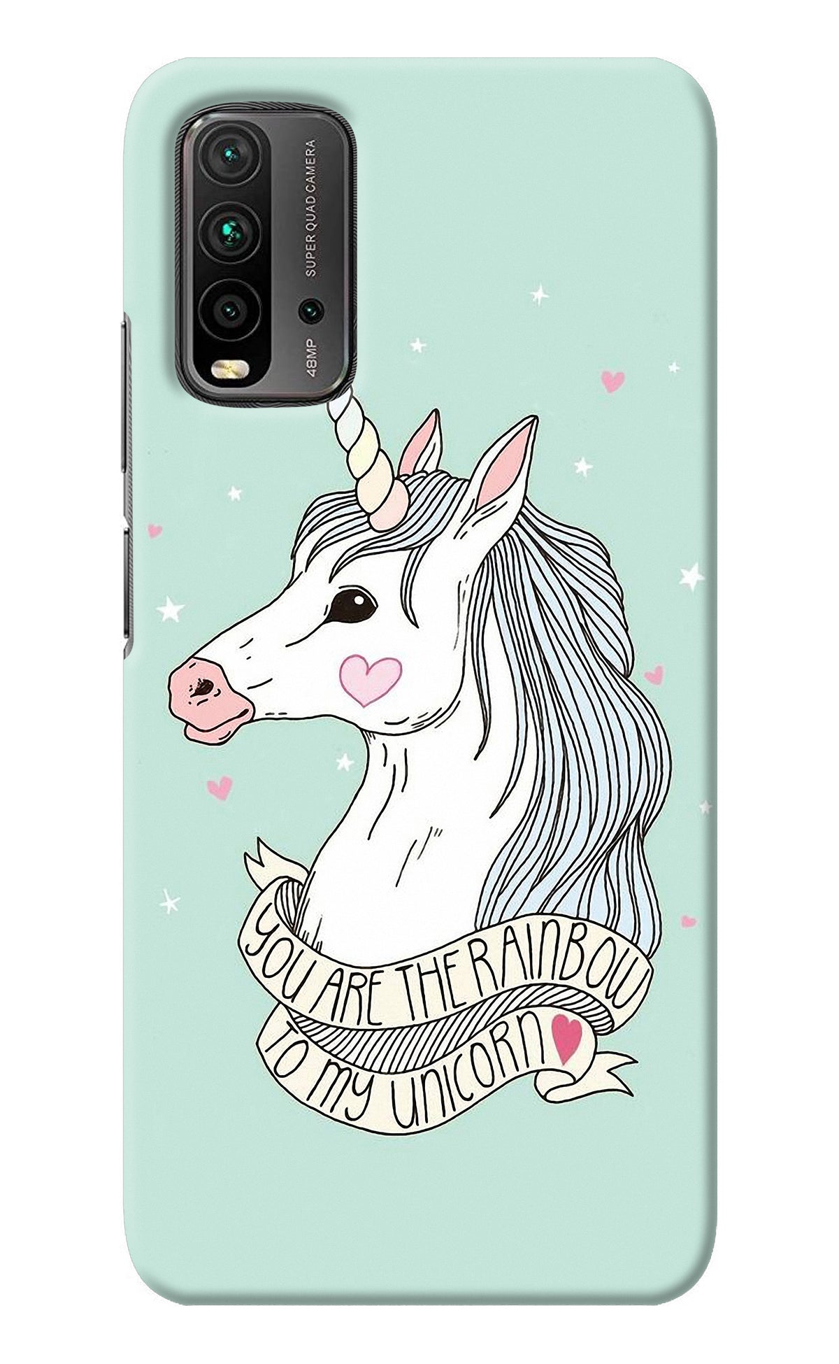 Unicorn Wallpaper Redmi 9 Power Back Cover