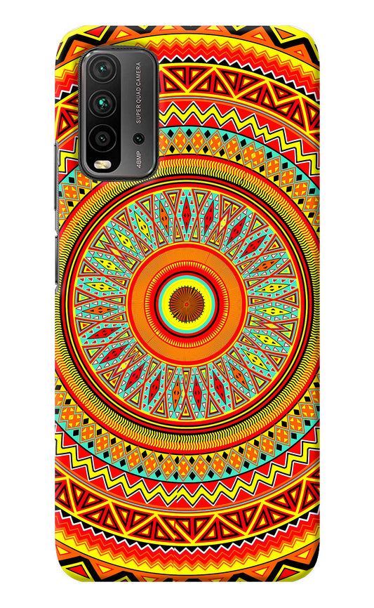 Mandala Pattern Redmi 9 Power Back Cover