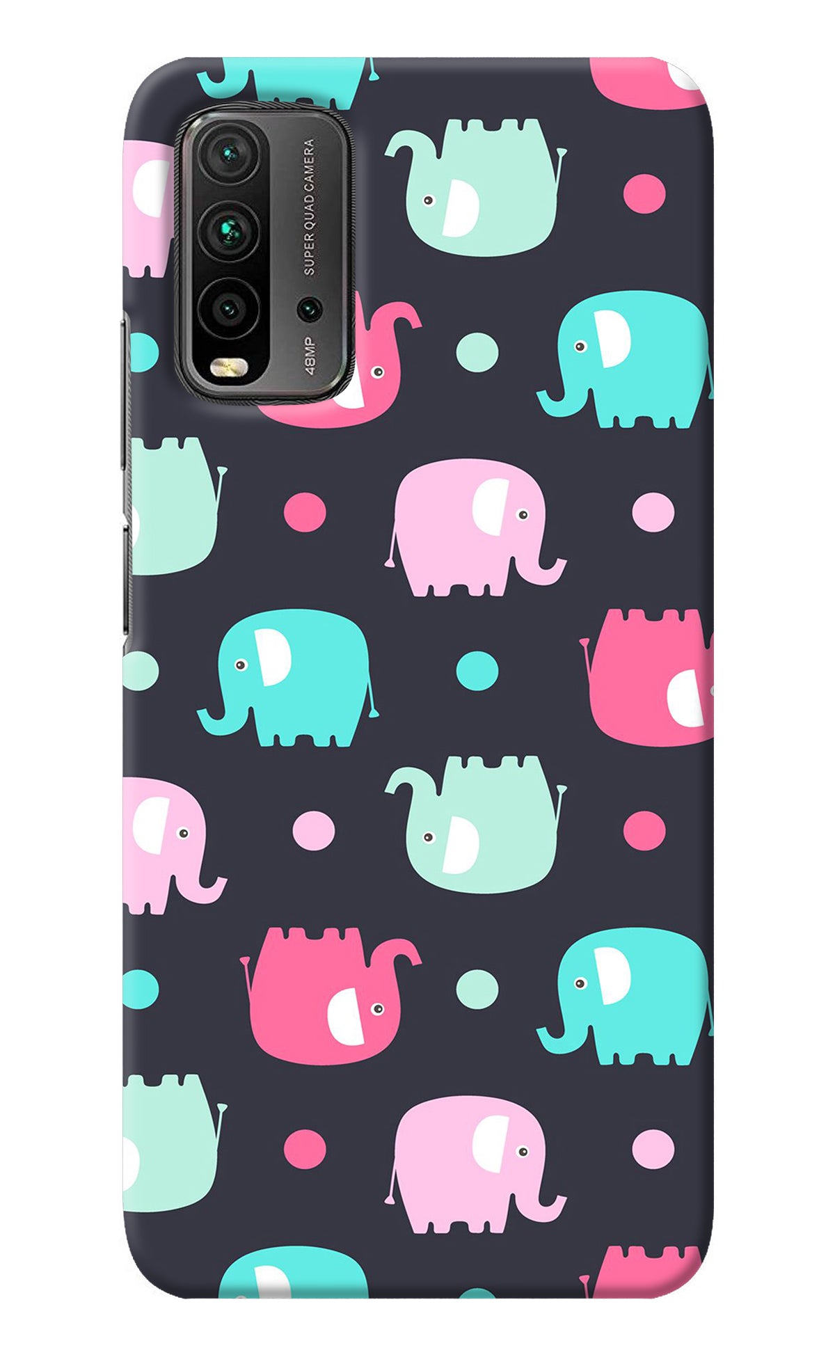 Elephants Redmi 9 Power Back Cover