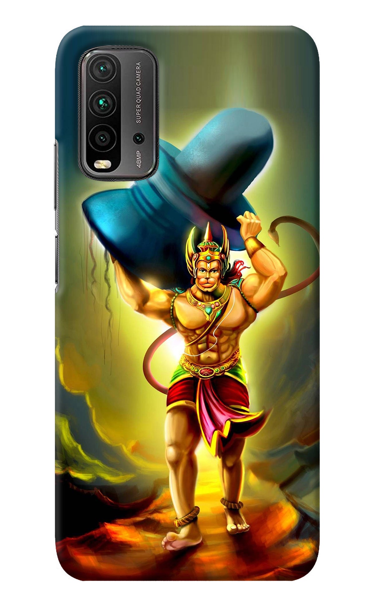 Lord Hanuman Redmi 9 Power Back Cover