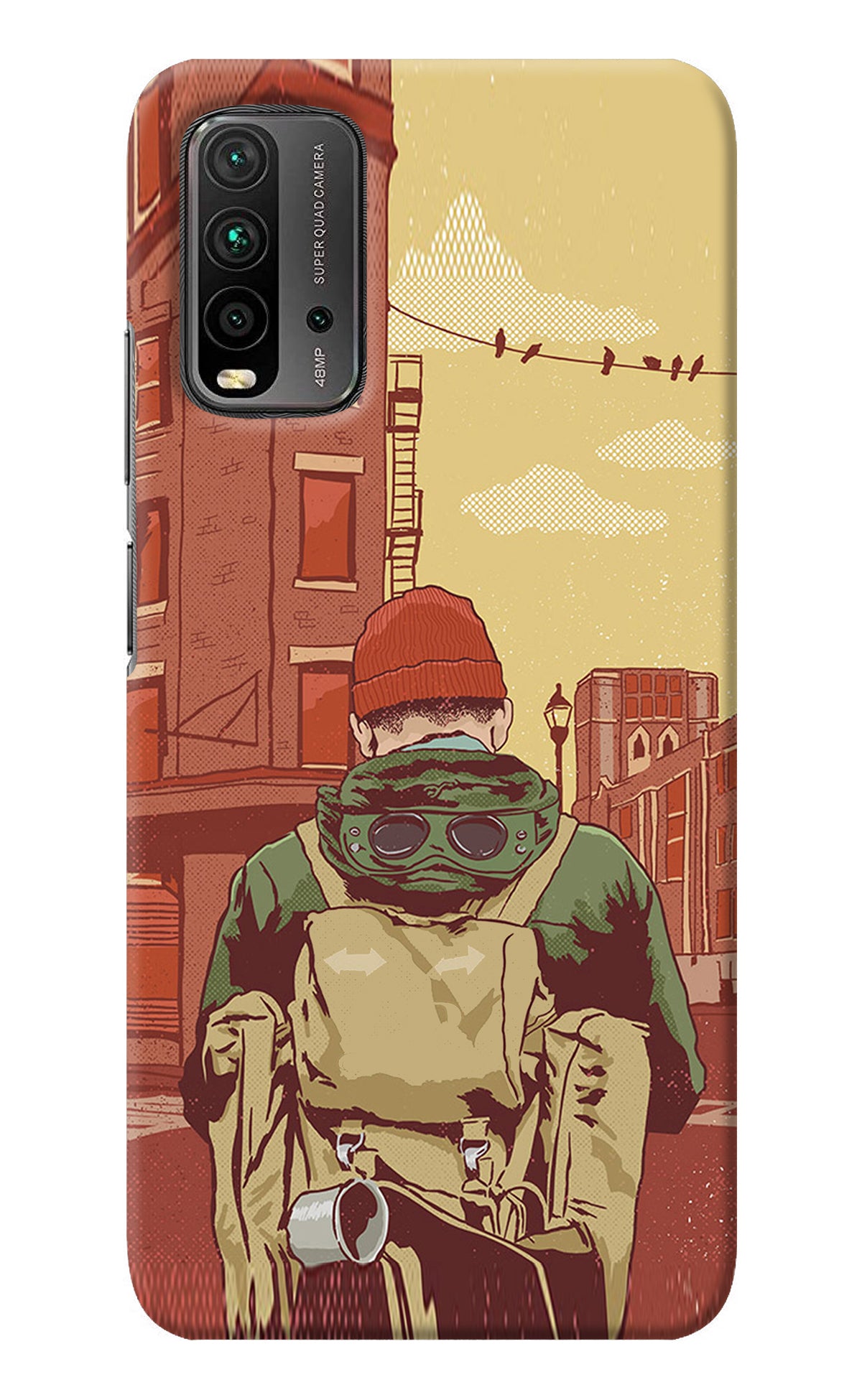 Adventurous Redmi 9 Power Back Cover