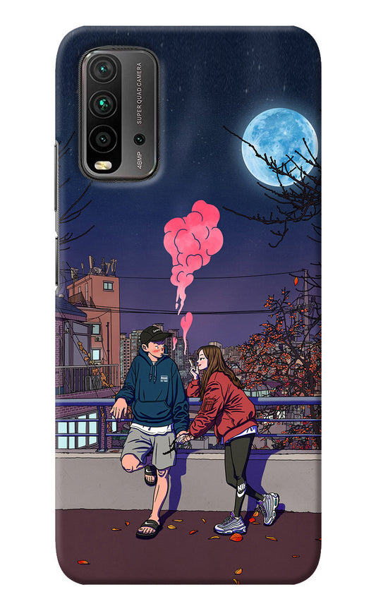 Chilling Couple Redmi 9 Power Back Cover