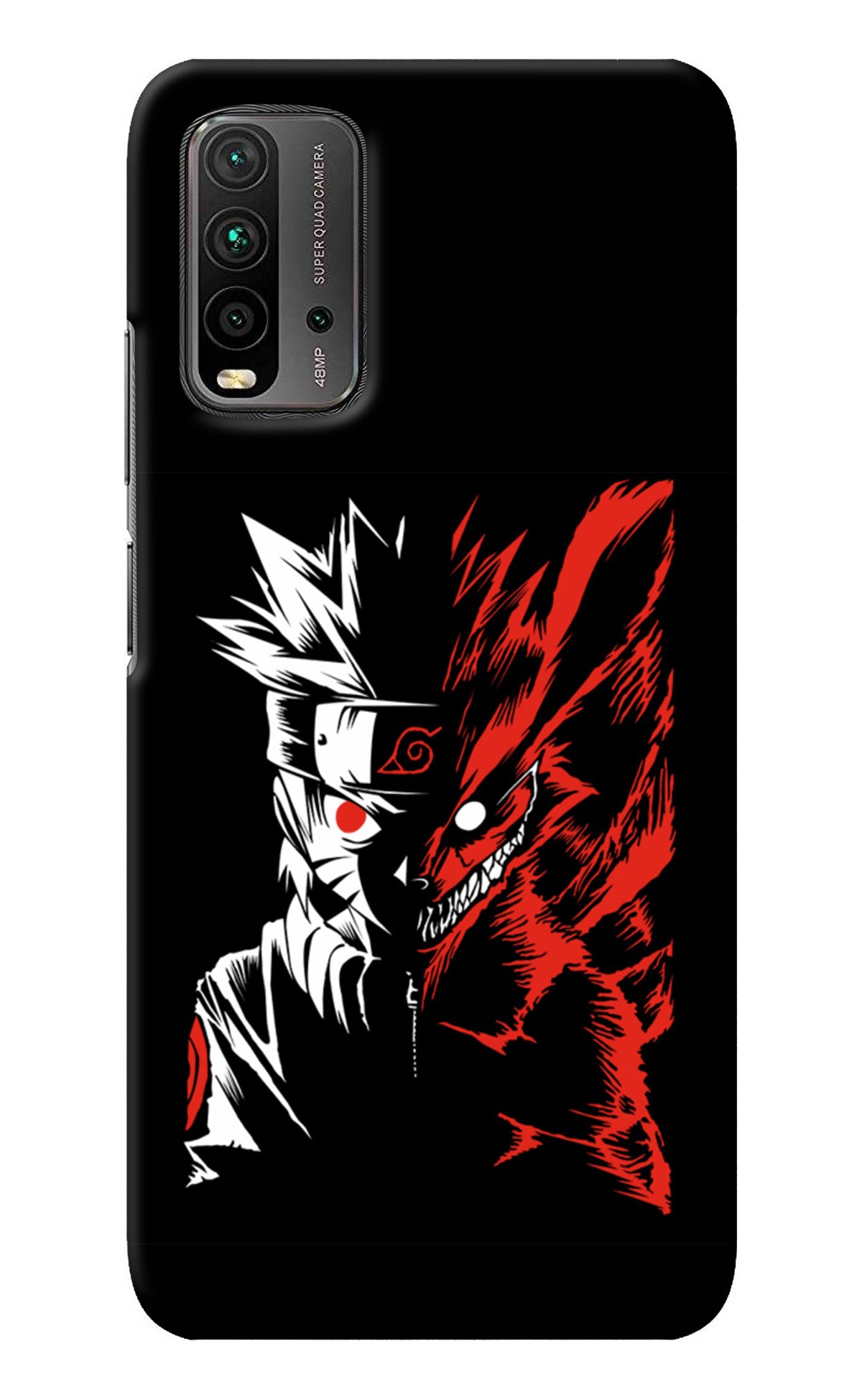 Naruto Two Face Redmi 9 Power Back Cover