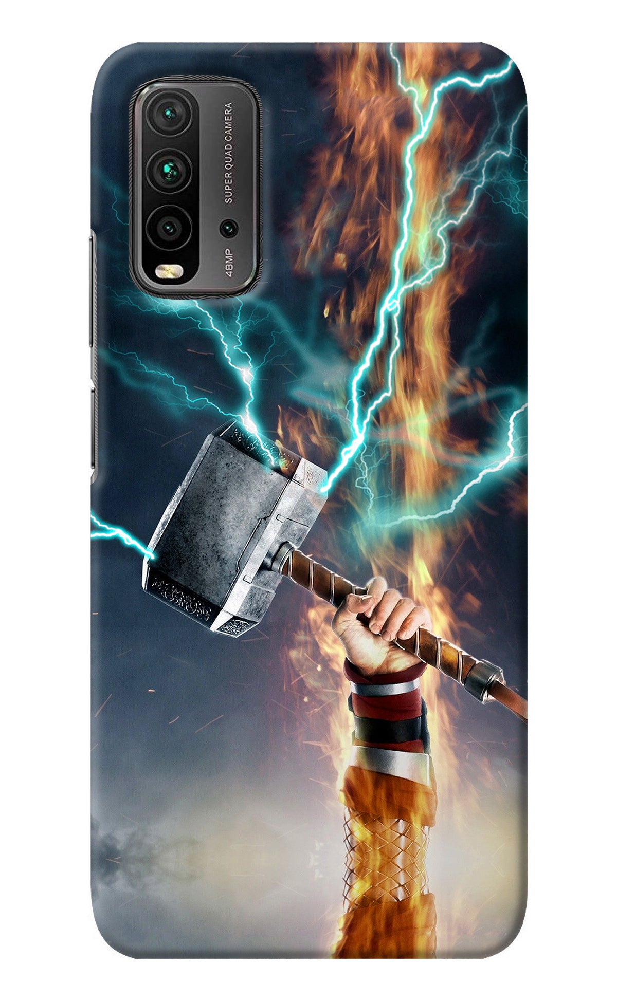 Thor Hammer Mjolnir Redmi 9 Power Back Cover