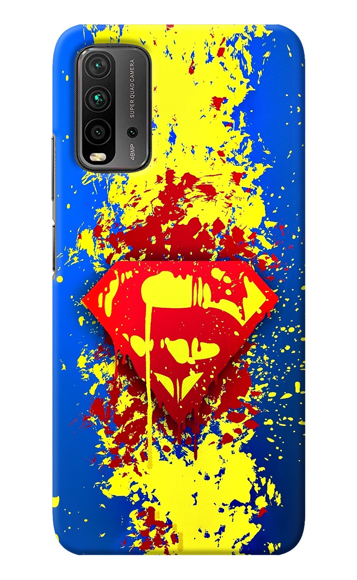 Superman logo Redmi 9 Power Back Cover