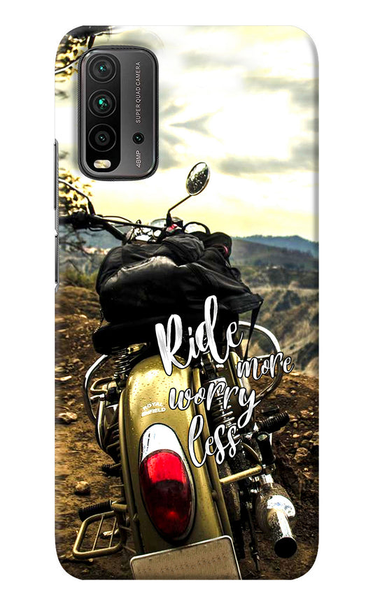 Ride More Worry Less Redmi 9 Power Back Cover