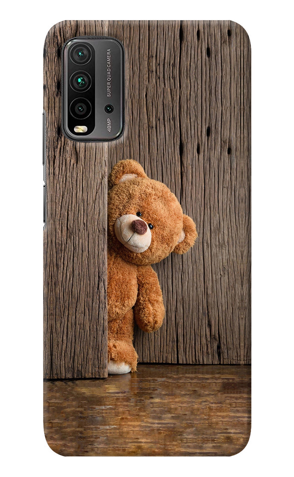 Teddy Wooden Redmi 9 Power Back Cover