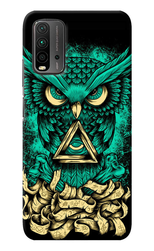 Green Owl Redmi 9 Power Back Cover