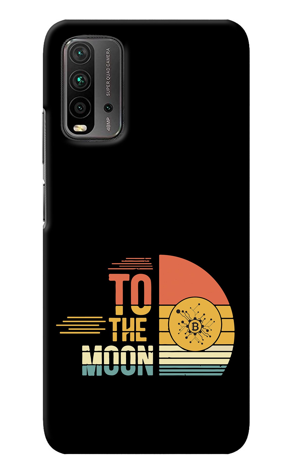 To the Moon Redmi 9 Power Back Cover