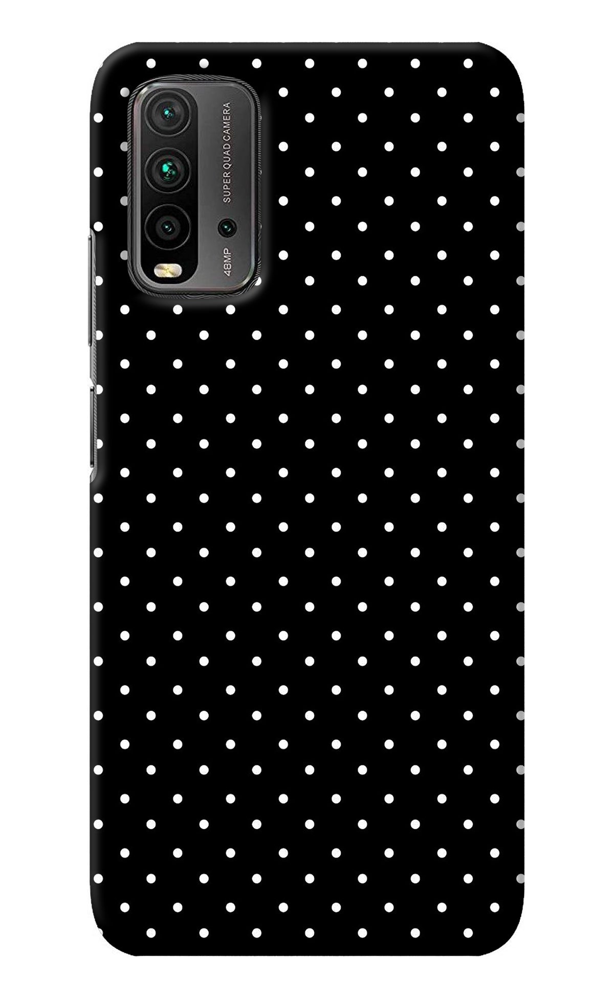 White Dots Redmi 9 Power Back Cover