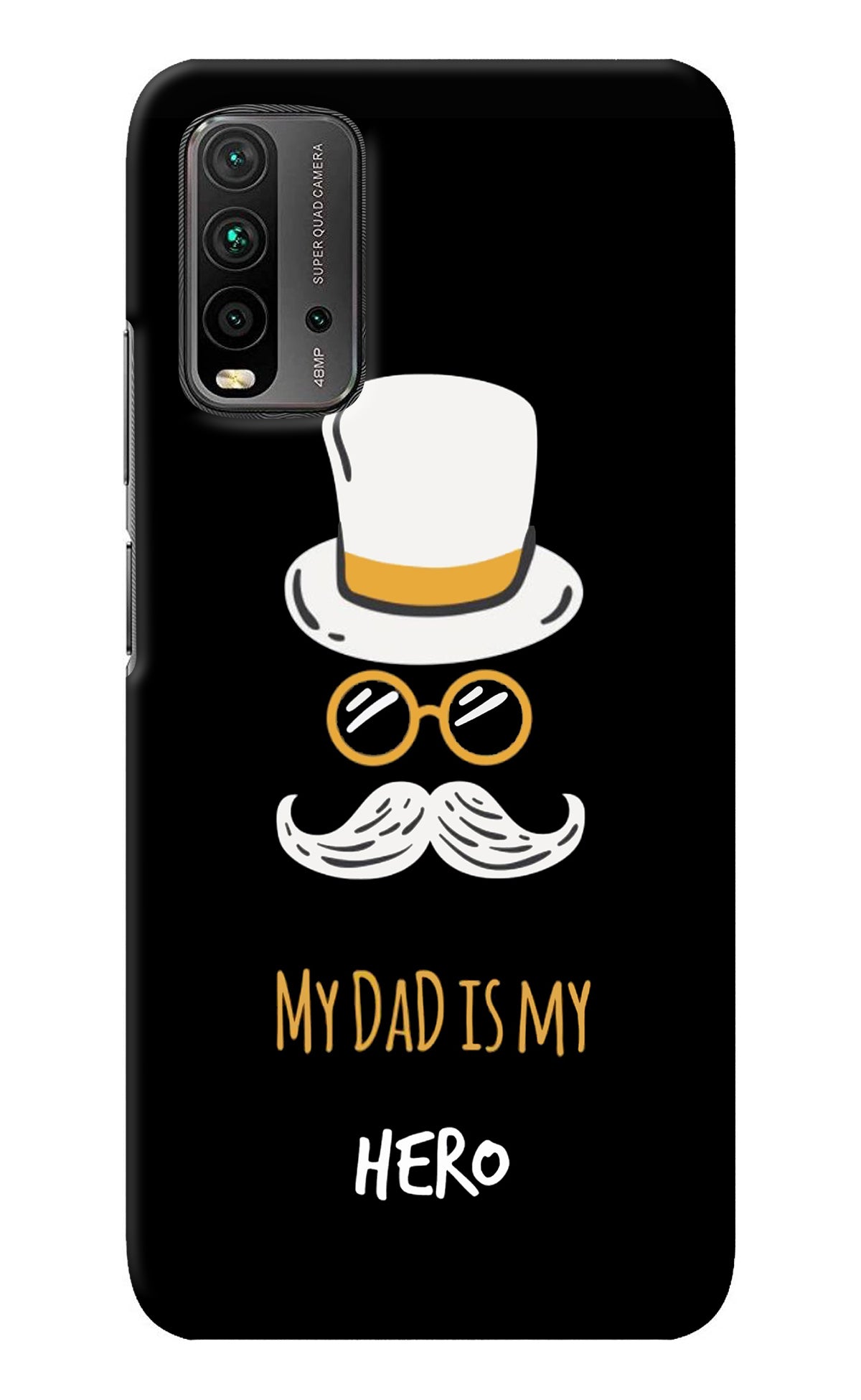 My Dad Is My Hero Redmi 9 Power Back Cover