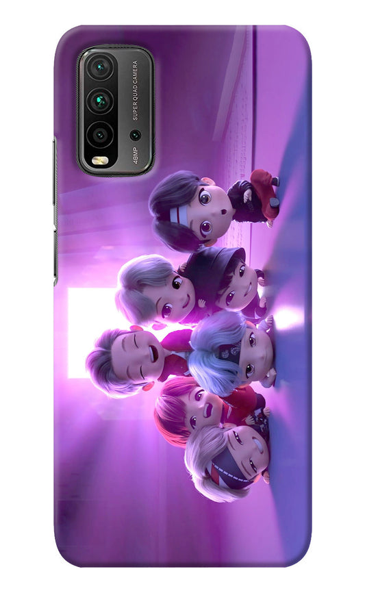 BTS Chibi Redmi 9 Power Back Cover