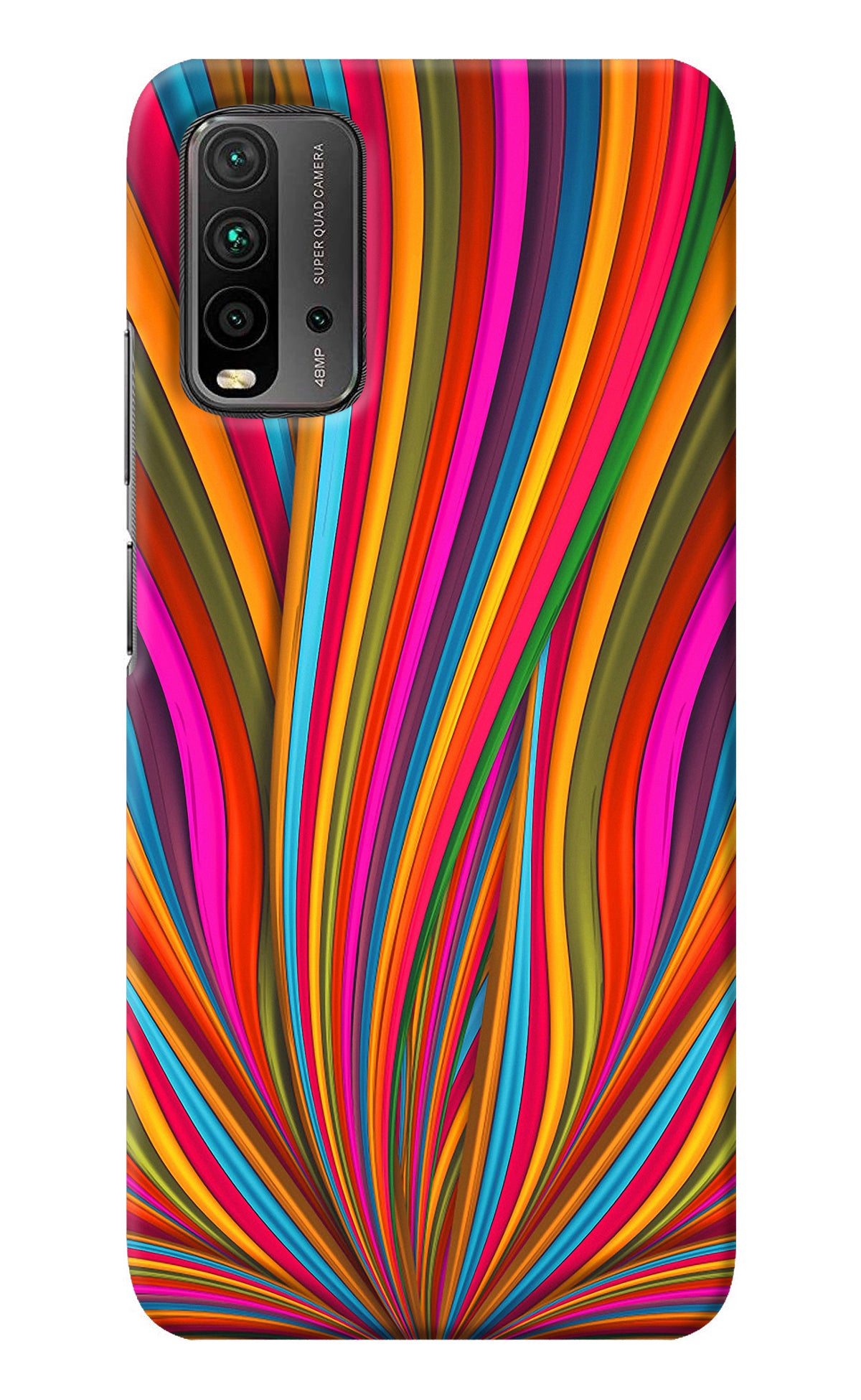 Trippy Wavy Redmi 9 Power Back Cover