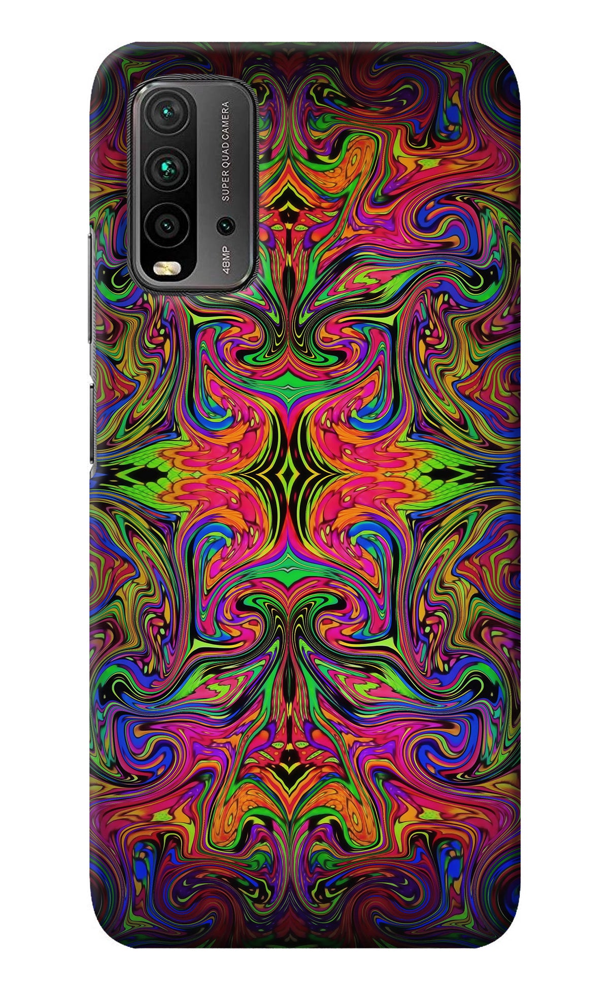 Psychedelic Art Redmi 9 Power Back Cover