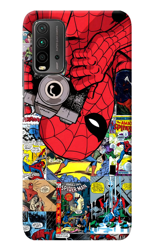 Spider Man Redmi 9 Power Back Cover